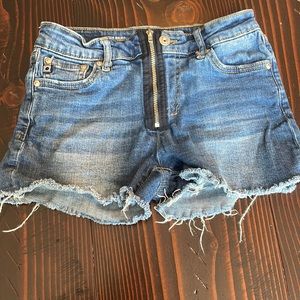 Girls AG jean shorts. Size 12
